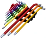 9-Piece Extra Long Angled Stubby Head Torx Keys