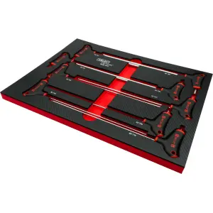 9-Piece Extra Long T-Handle Torx Key Set
