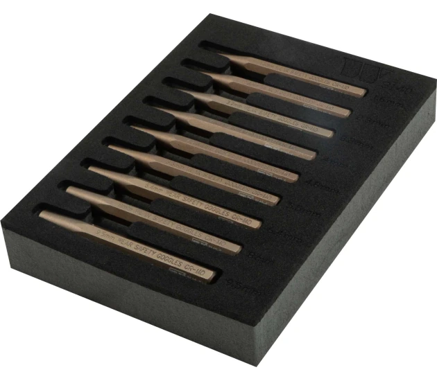 9-Delige mini middenpons set