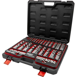 Drill Bit Set; HSS Fully Ground, 230-Piece Set