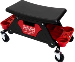 Mobile Stool With Storage Trays