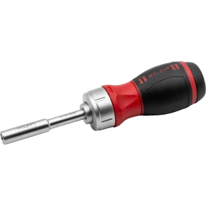 Screw-Mate™; 6-in-1 Stubby Ratcheting Screwdriver
