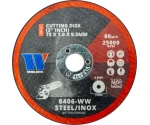 Cutting Disks 75x1.0mm x 9.5mm (3'' Inch) WerkConnect™ 300-Piece Extra Thin