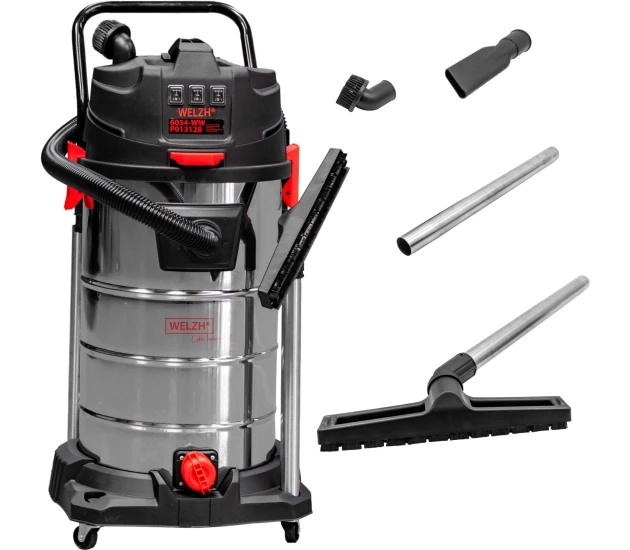 Industrial Vaccum Cleaner; 2800W 105-Litres
