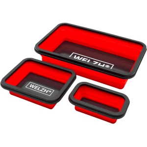 3-Piece Magnetic Foldable Tray Set