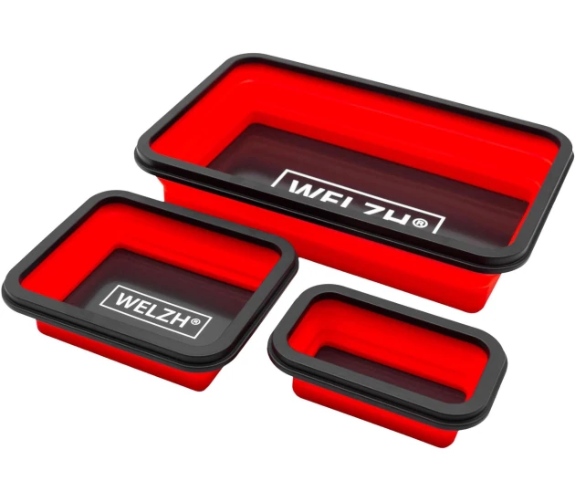 3-Piece Magnetic Foldable Tray Set