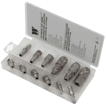 12-delige lucht slang connector adapter set (EU fitting)