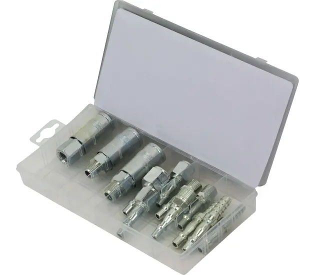 12-delige lucht slang connector adapter set (UK fitting)