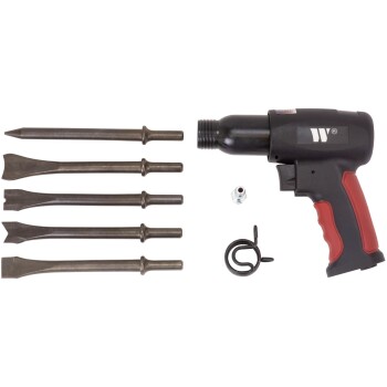 Pneumatische hamer set composiet inclusief 5-delige beitelset