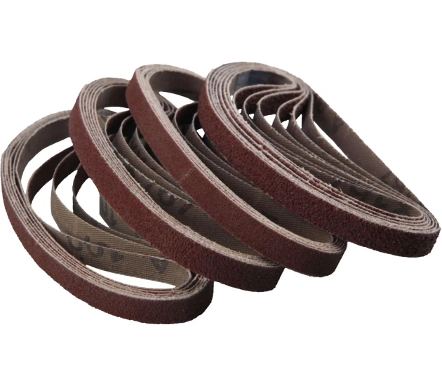 Schuurbanden voor lucht bandschuurmachine 20mm; Set van 25