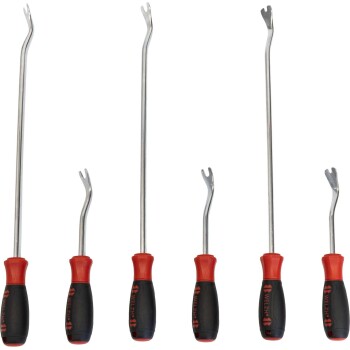 6-delige extra lange bekleding- en trimverwijdertools