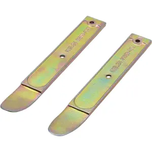 Gebogen metalen wig- en breekijzerset