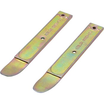 Gebogen metalen wig- en breekijzerset