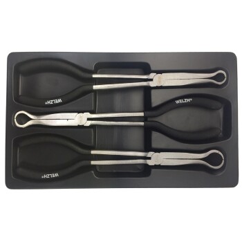 3-delige lange rondbektang voor bougies