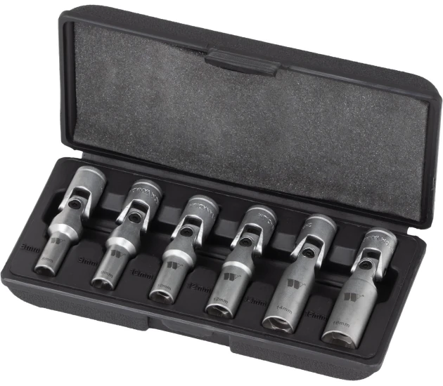 Gloeibougie doppen met cardangewricht; 3/8''