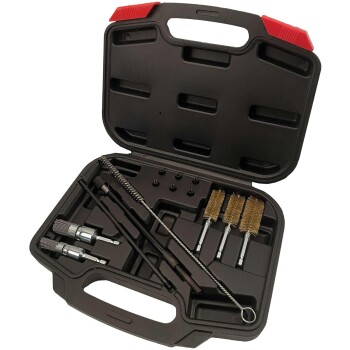 Injector zitting en as reinigingsset