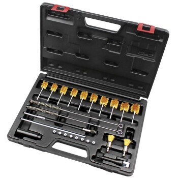 Injector as draadborstel reinigingsset