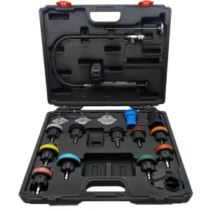 18-delige radiator druktestset