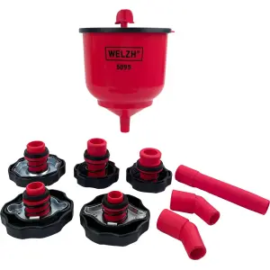 Anti-spill koelvloeistof trechter set