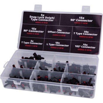 Assorted Populaire Brandstofslangaansluitingen 85-Delig