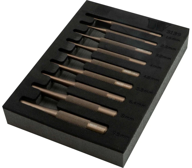 9-Delige precisie mini pennenpons set
