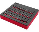 27-Delige bitdoppenset – Torx, Spline, inbus, PZ, PL & PH (1/4'' Aandrijving)
