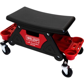 Mobiele werkplaatskruk met opbergbakken