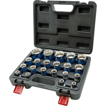 21-delige 1/2'' 12-puntsdoppenset 8-36 mm