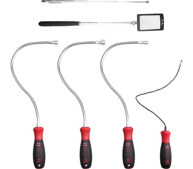 6-Delige flexibele & telescopische magneet- en inspectieset