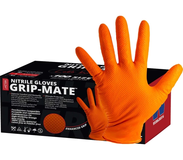 Grip-Mate™ wegwerphandschoenen -100 stuks (maat M)
