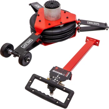 3-Traps luchtlift met lange steel (2000 kg)