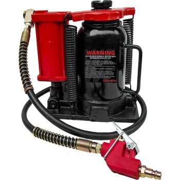 Welzh 20-Ton Air & Hydraulic Bottle Jack