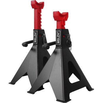 6-Ton assteunen met ratsmechanisme (2 stuks)