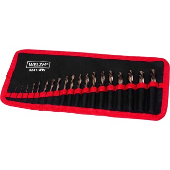 19-Delige Geslepen Cobalt linksdraaiende borenset