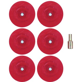 6-Delige set kegelige reinigingspads