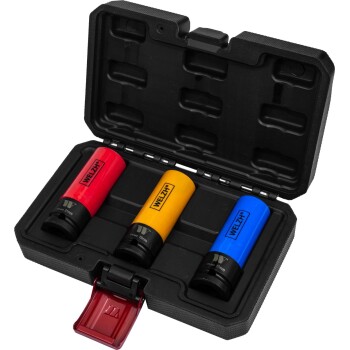 Beschermende dopsleutelset voor wielmoeren (17, 19, 21 mm)