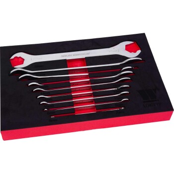 Super ultra dunne 9-delige steeksleutelset (6-24mm)