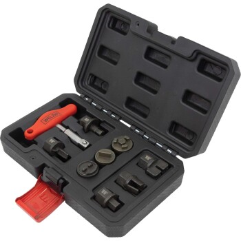 9-Delige kunststof olie aftapplug verwijderingsset