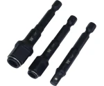 3-Delige 2-in-1 bit- en dopsleutelhouder