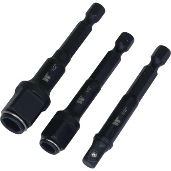 3-Delige 2-in-1 bit- en dopsleutelhouder