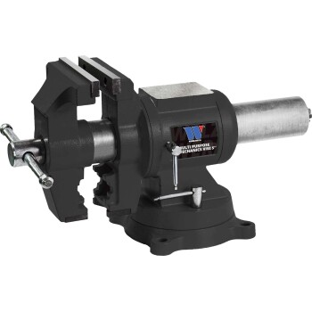 Universele bankschroef voor zwaar werk