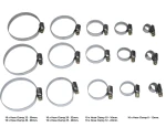 70-Delige RVS slangklemmen set (8–60 mm)
