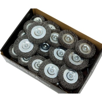 36-delige assortiment draadbussen en wielborstels