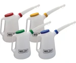 4-Delige olie maatbeker set - 5 liter