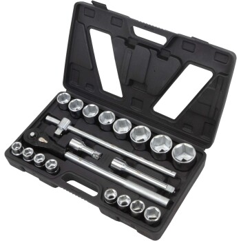 Dopsleutelset - 3/4'' aandrijving 19–50 mm (24-delig)