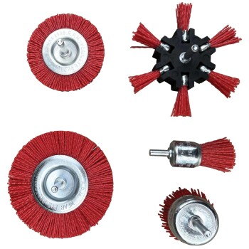 5-delige Roterende Nylon Borstelset