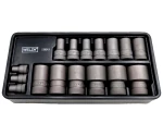 16-Delige female Torx plus set 6EP–32EP – S2 Staal