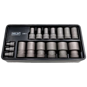 16-Delige female Torx plus set 6EP–32EP – S2 Staal