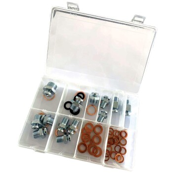 Oliecarterplug & O-ring set - 63-delig