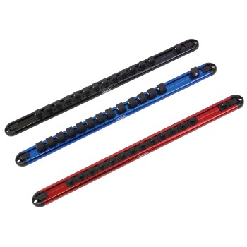 3-Delige aluminium magnetische doppenhouder – (1/2", 3/8" & 1/4")